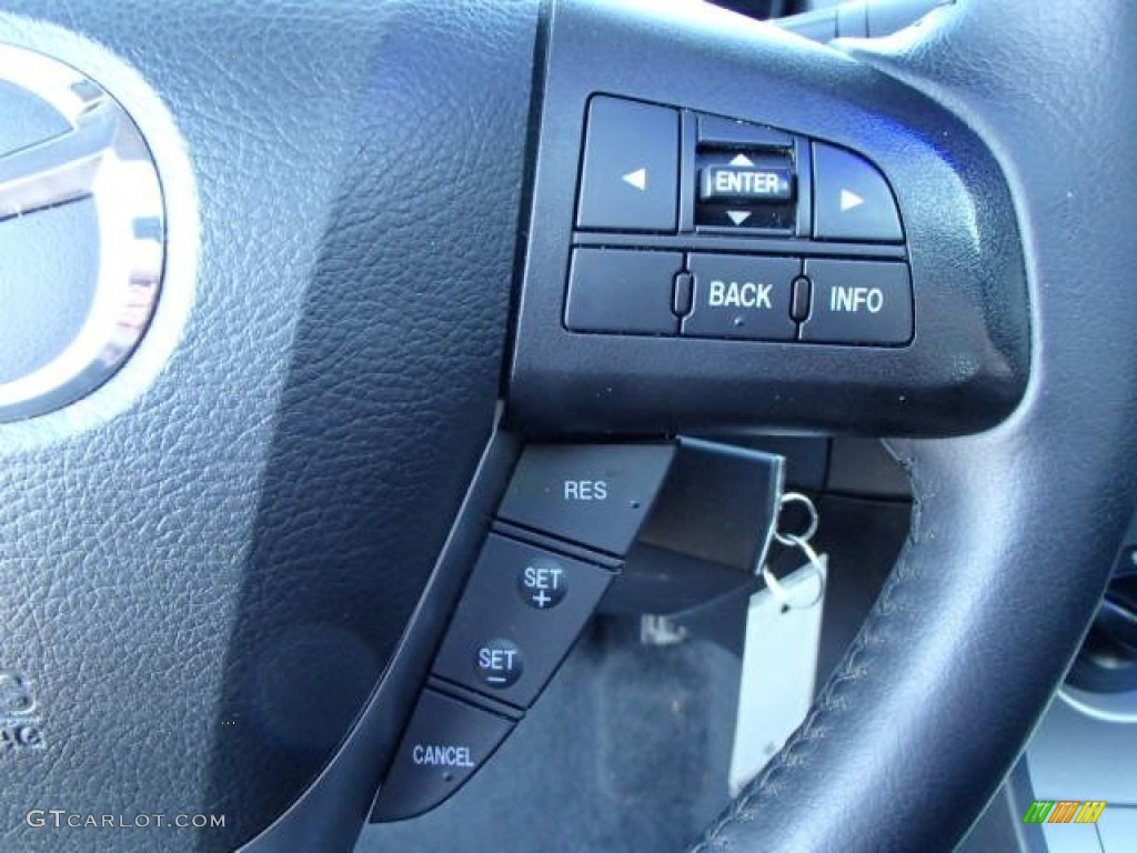 2010 MAZDA3 s Grand Touring 4 Door - Black Mica / Black photo #23