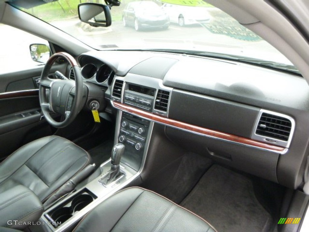 2011 Lincoln MKZ FWD Dark Charcoal Dashboard Photo #80189548