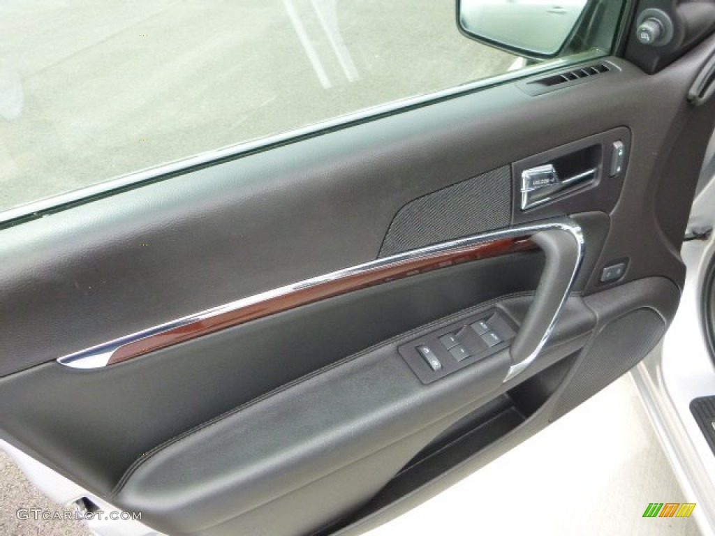 2011 Lincoln MKZ FWD Dark Charcoal Door Panel Photo #80189675
