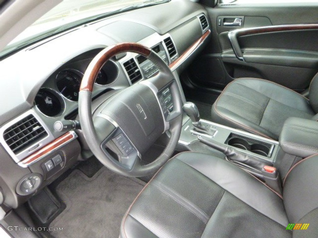 2011 Lincoln MKZ FWD Dark Charcoal Dashboard Photo #80189695