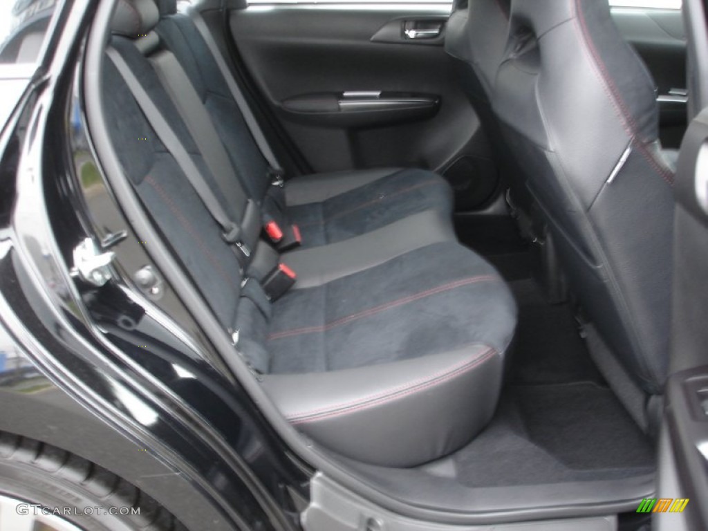 2013 Subaru Impreza WRX STi 4 Door Rear Seat Photo #80190016