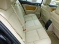 2011 Lincoln MKS Light Camel Interior Rear Seat Photo