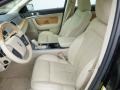 2011 Lincoln MKS Light Camel Interior Front Seat Photo