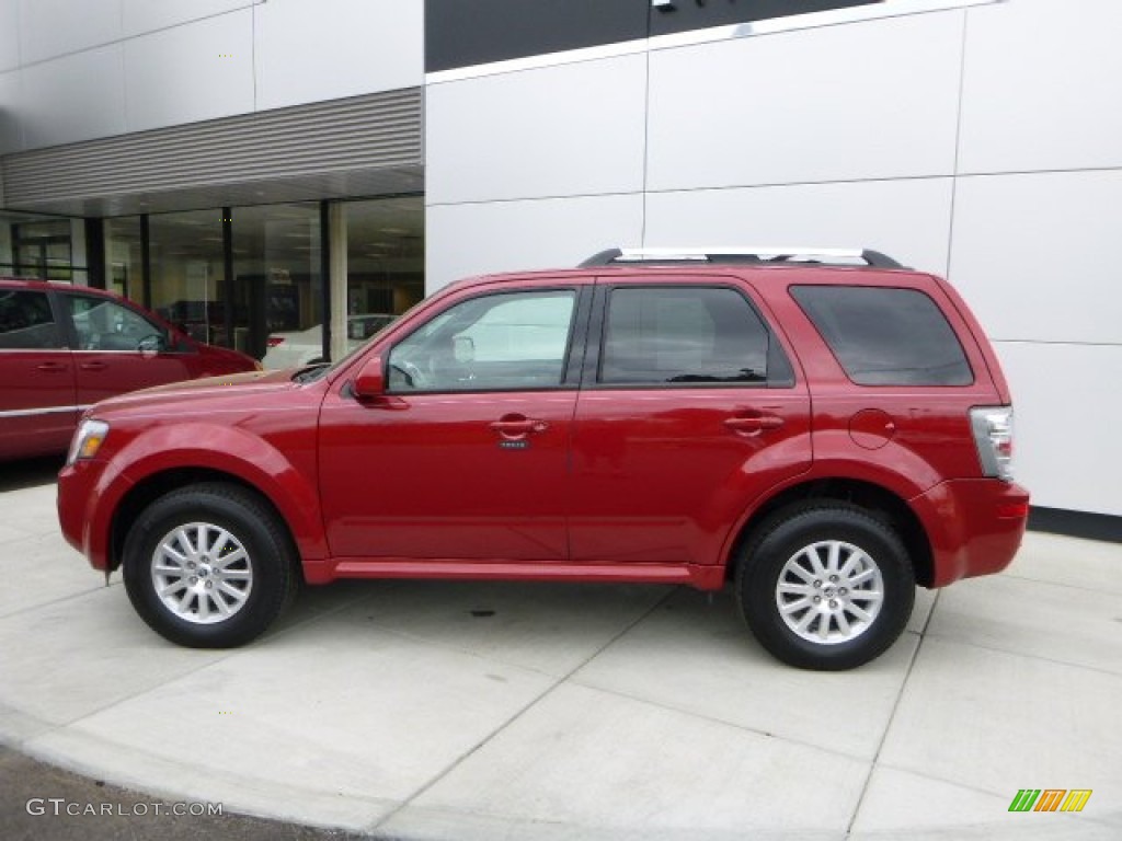 Sangria Red Metallic 2011 Mercury Mariner Premier V6 AWD Exterior Photo #80190244