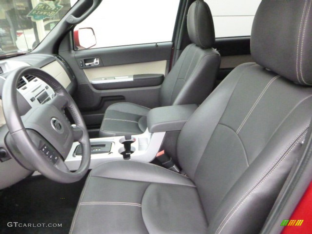 2011 Mercury Mariner Premier V6 AWD Front Seat Photo #80190427