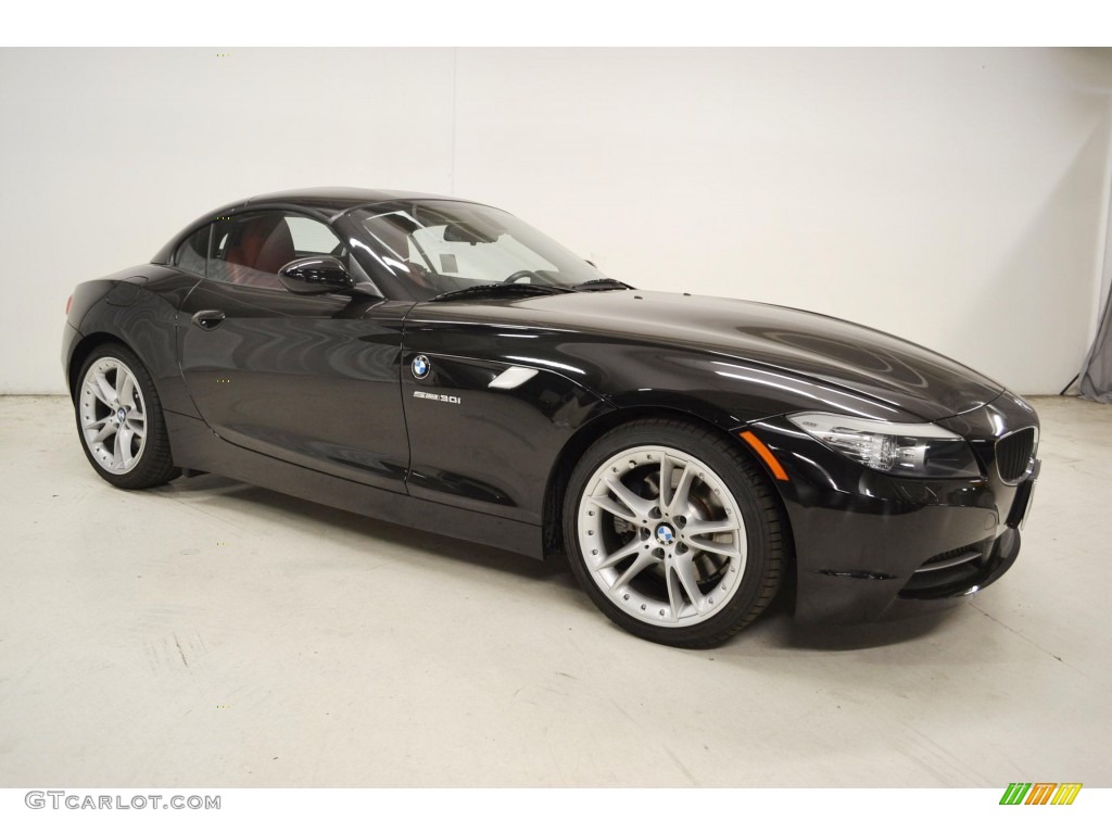 Jet Black 2009 BMW Z4 sDrive30i Roadster Exterior Photo #80190591