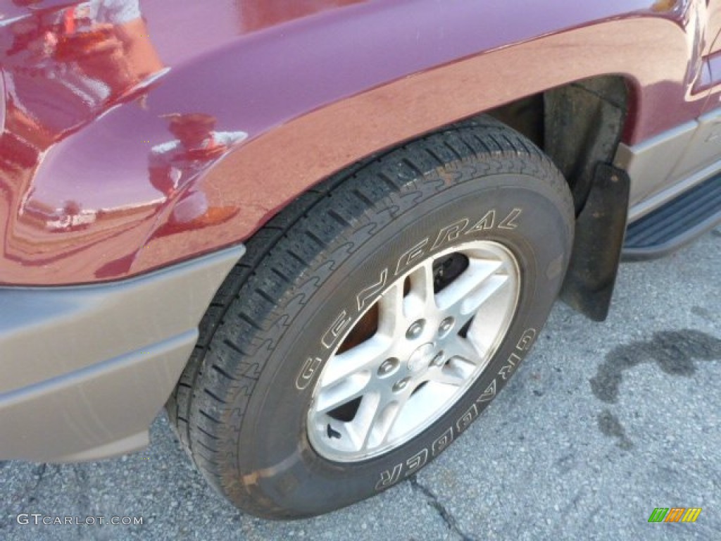 2003 Grand Cherokee Laredo 4x4 - Dark Garnet Red Pearl / Dark Slate Gray photo #9