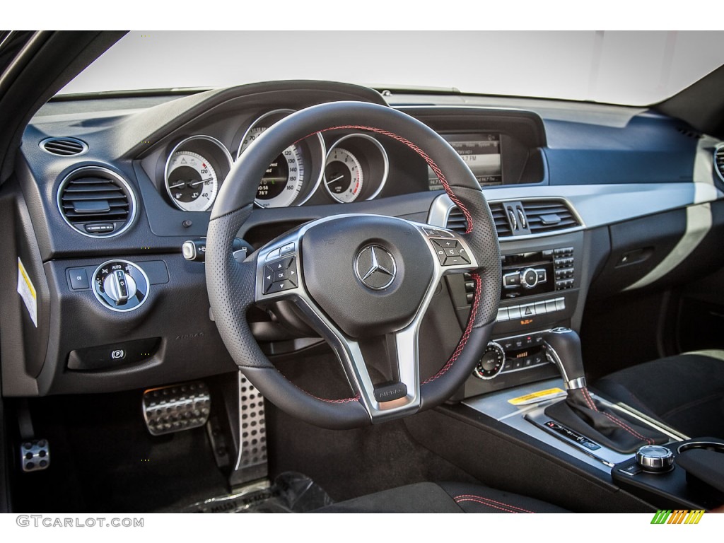 2013 Mercedes-Benz C 250 Coupe Black Dashboard Photo #80191101