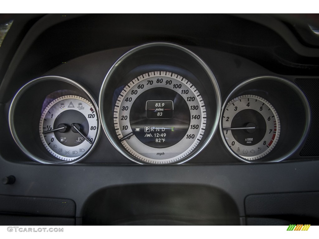 2013 Mercedes-Benz C 250 Coupe Gauges Photo #80191117