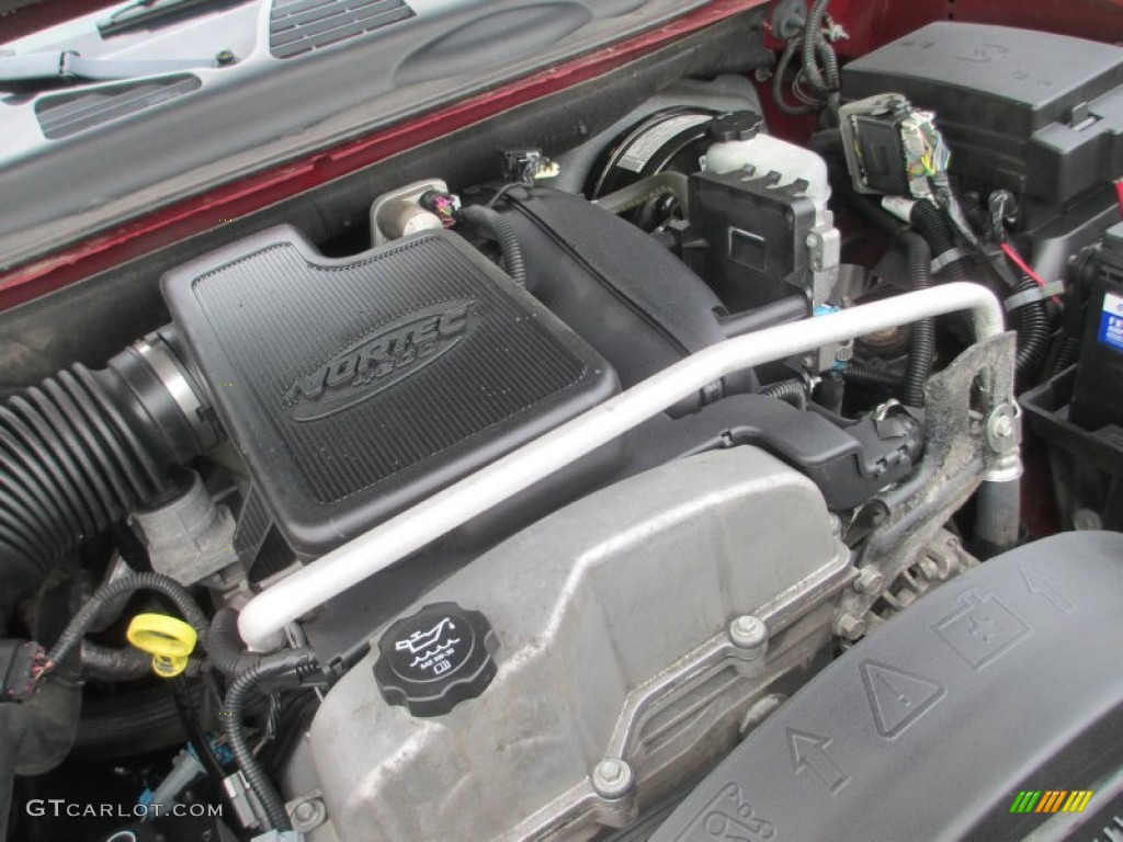 2006 GMC Envoy SLE 4x4 4.2 Liter DOHC 24 Valve Vortec Inline 6 Cylinder Engine Photo #80191426