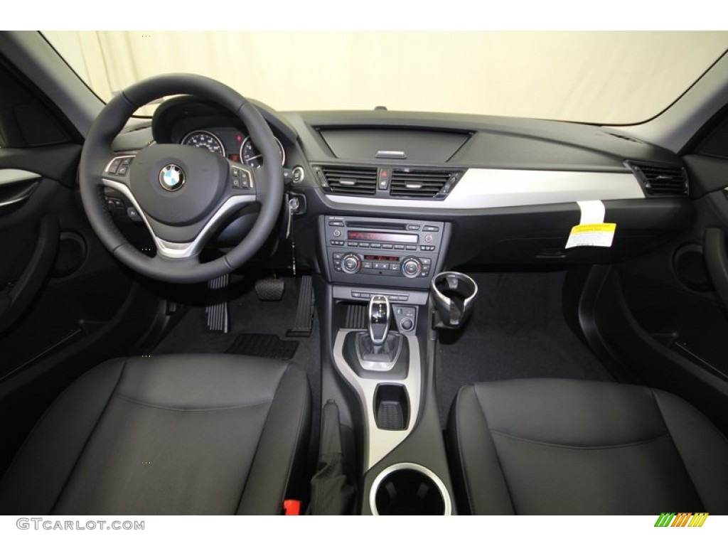 2014 BMW X1 sDrive28i Black Dashboard Photo #80191498