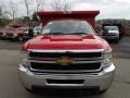 Victory Red - Silverado 3500HD WT Regular Cab 4x4 Dump Truck Photo No. 3