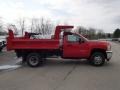 Victory Red - Silverado 3500HD WT Regular Cab 4x4 Dump Truck Photo No. 5
