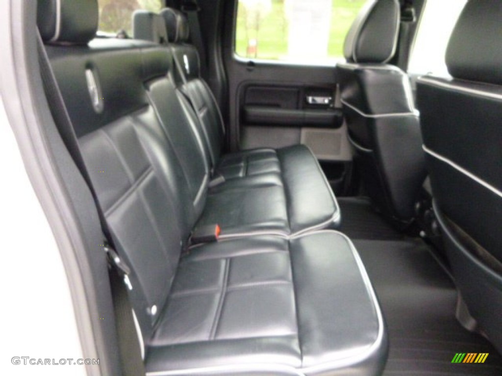 2007 Lincoln Mark LT SuperCrew 4x4 Rear Seat Photo #80191783