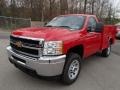 Victory Red - Silverado 3500HD WT Regular Cab Chassis Photo No. 2