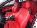 Coral Red/Black Interior Photo for 2012 BMW 3 Series #80193340