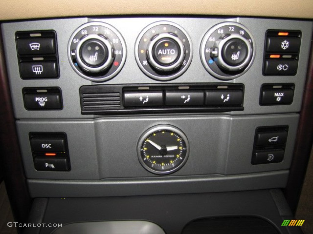 2008 Range Rover V8 HSE - Java Black Pearlescent / Sand photo #20