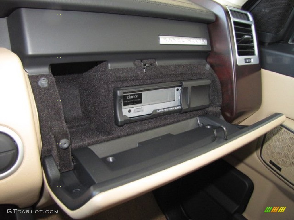 2008 Range Rover V8 HSE - Java Black Pearlescent / Sand photo #36