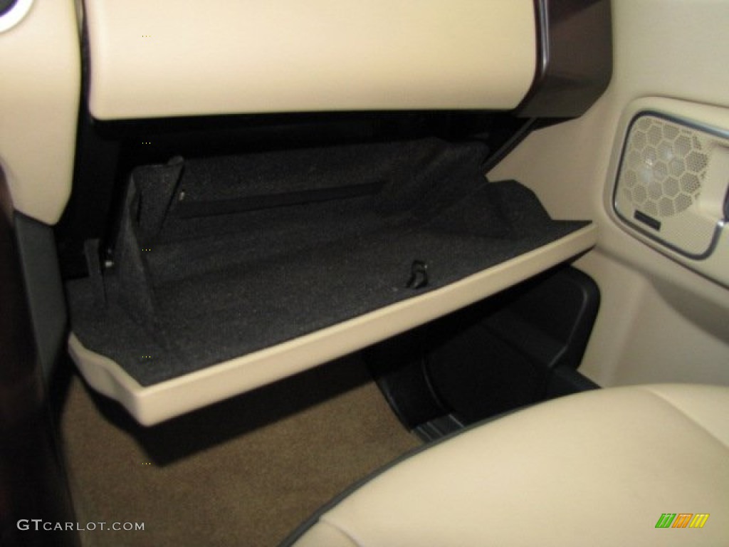 2008 Range Rover V8 HSE - Java Black Pearlescent / Sand photo #37