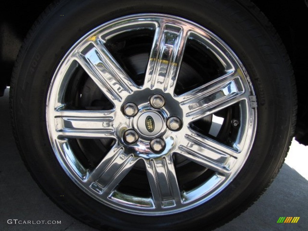 2008 Range Rover V8 HSE - Java Black Pearlescent / Sand photo #45