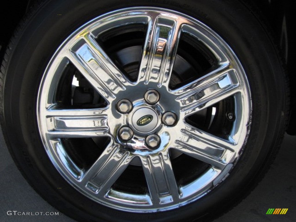 2008 Range Rover V8 HSE - Java Black Pearlescent / Sand photo #46