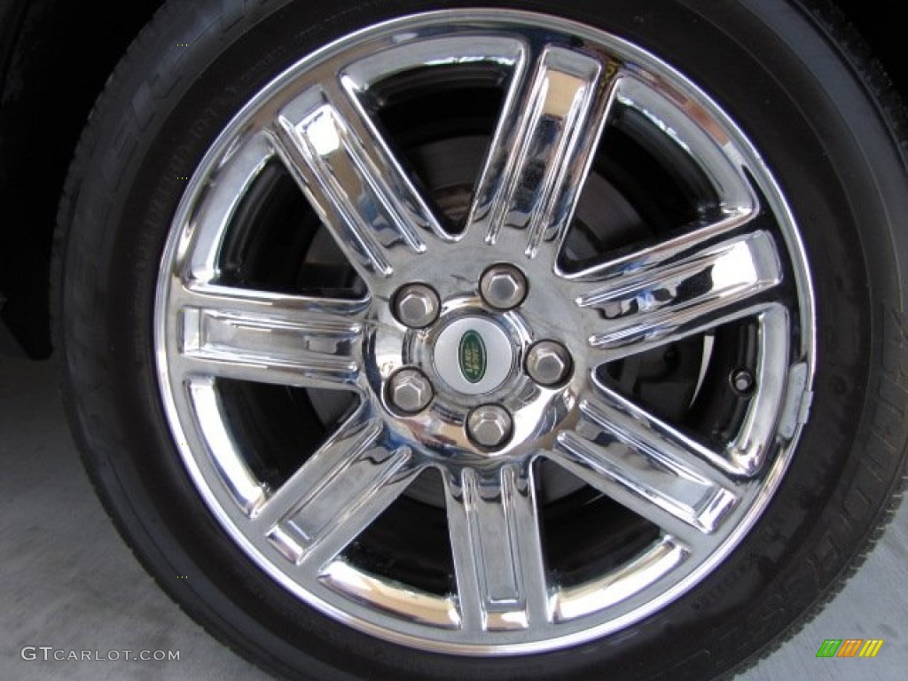 2008 Range Rover V8 HSE - Java Black Pearlescent / Sand photo #47
