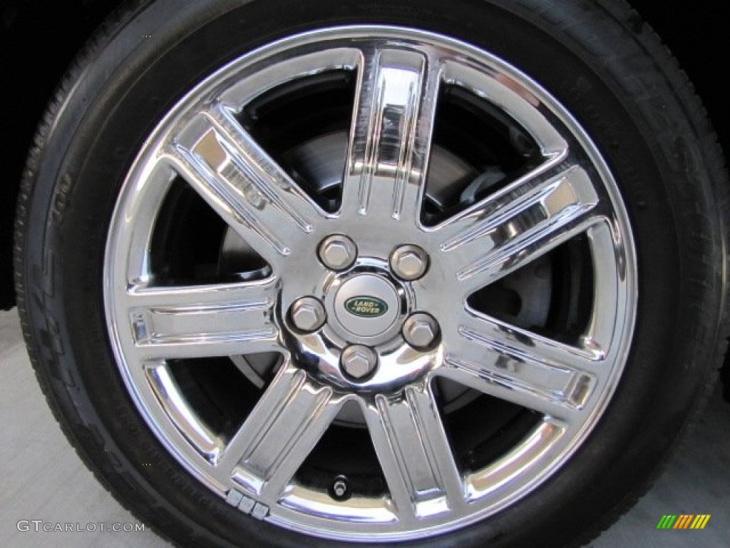 2008 Range Rover V8 HSE - Java Black Pearlescent / Sand photo #48