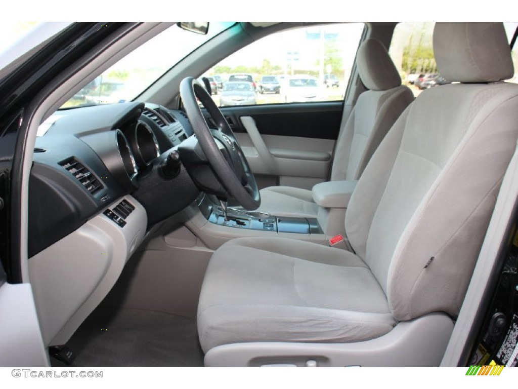 2010 Highlander  - Black / Ash photo #10