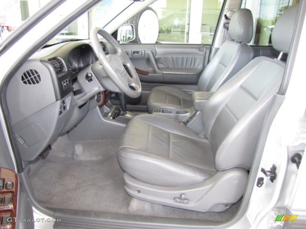 Gray Interior 2001 Honda Passport LX Photo #80196160