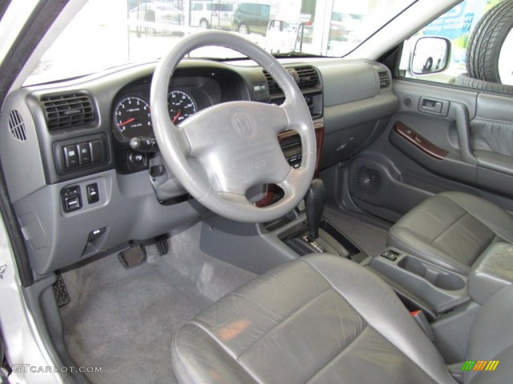Gray Interior 2001 Honda Passport LX Photo #80196361