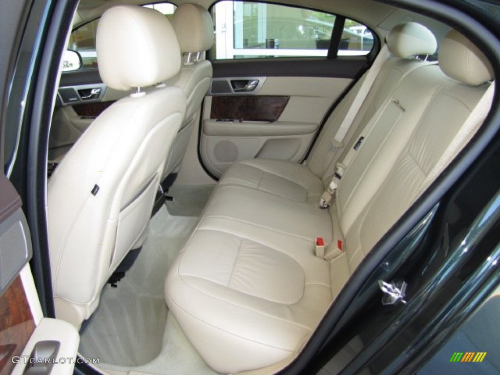 2009 Jaguar XF Supercharged Rear Seat Photo #80197152