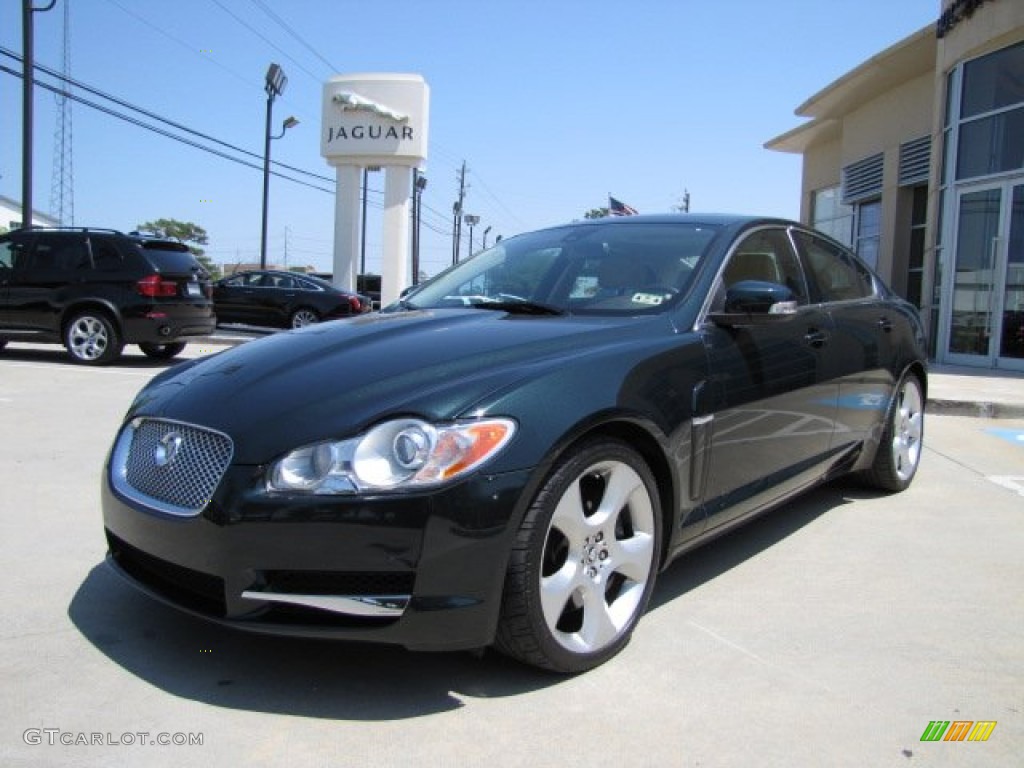 Botanical Green Metallic 2009 Jaguar XF Supercharged Exterior Photo #80197165