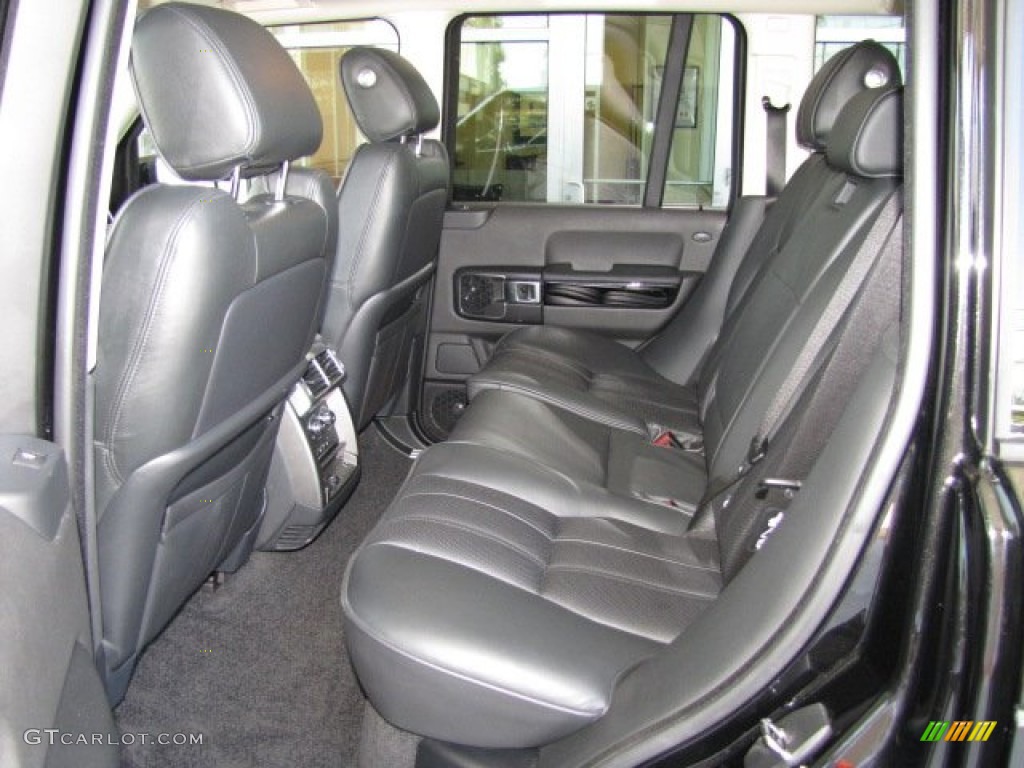 Storm Grey/Jet Black Interior 2011 Land Rover Range Rover HSE Photo #80198144