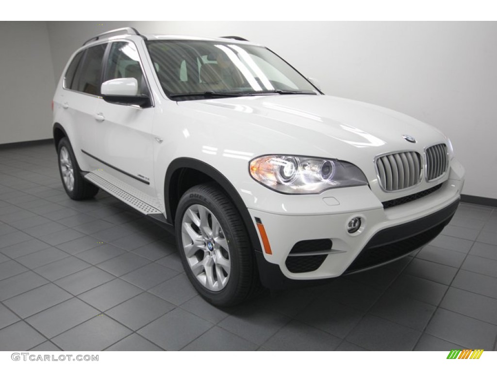 Alpine White BMW X5
