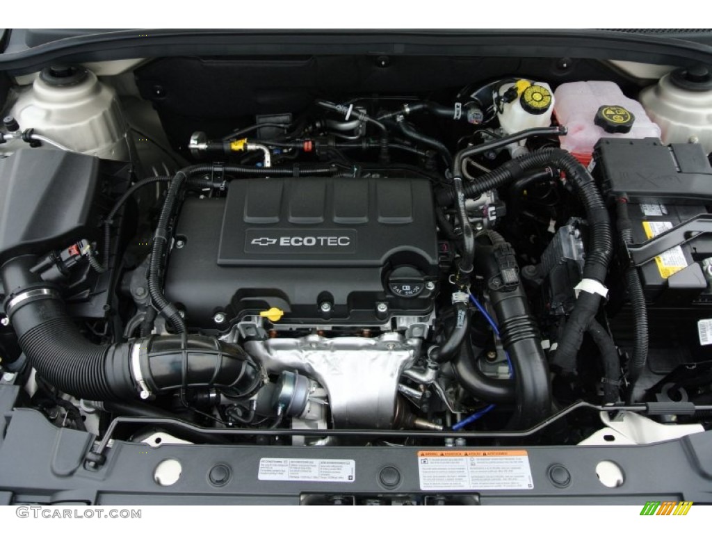 2013 Chevrolet Cruze LT/RS 1.4 Liter DI Turbocharged DOHC 16-Valve VVT 4 Cylinder Engine Photo #80200321