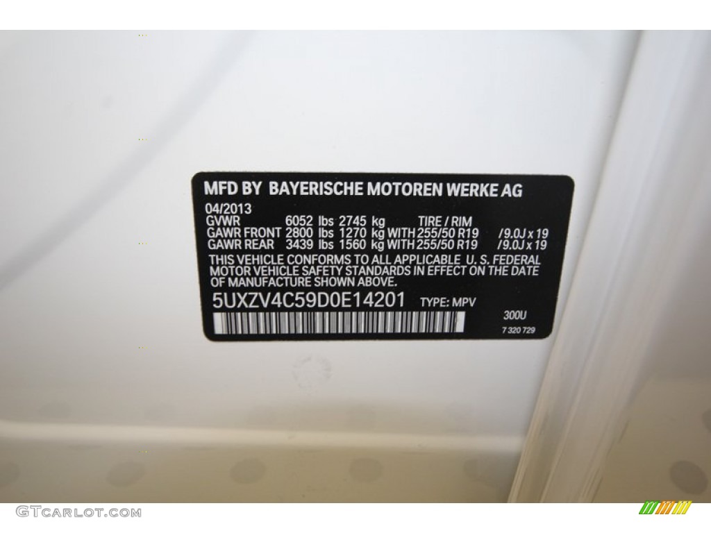 2013 X5 xDrive 35i Premium - Alpine White / Sand Beige photo #9