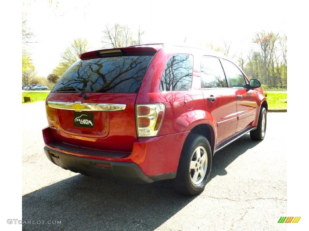 2005 Equinox LS - Salsa Red Metallic / Light Cashmere photo #7