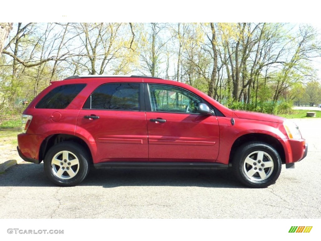 2005 Equinox LS - Salsa Red Metallic / Light Cashmere photo #10