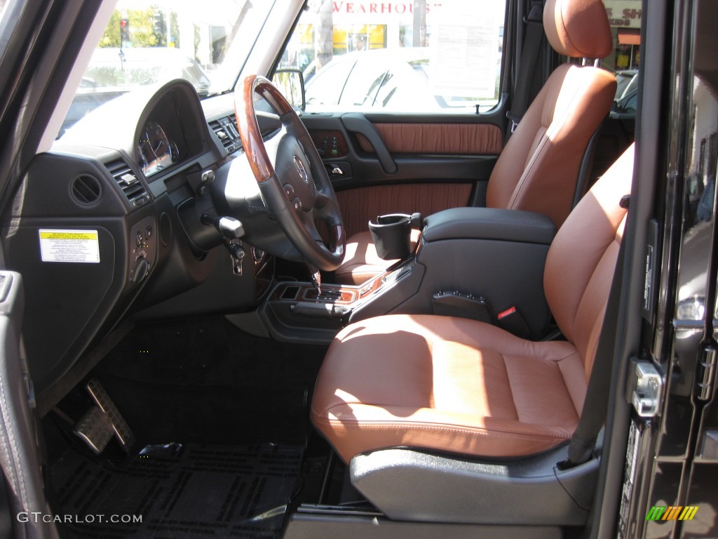 2009 Mercedes-Benz G 550 Front Seat Photos