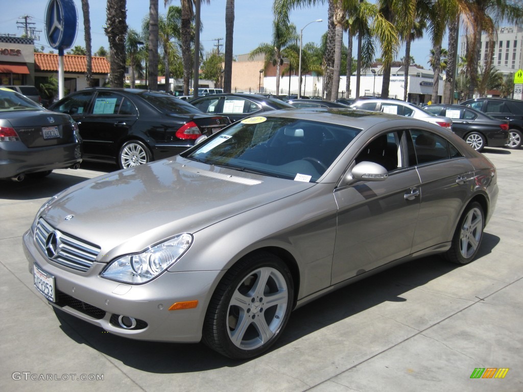 Pewter Metallic 2007 Mercedes-Benz CLS 550 Exterior Photo #80203307