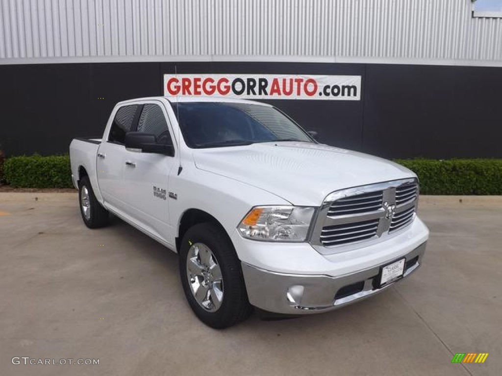 2013 1500 Lone Star Crew Cab - Bright White / Canyon Brown/Light Frost Beige photo #1