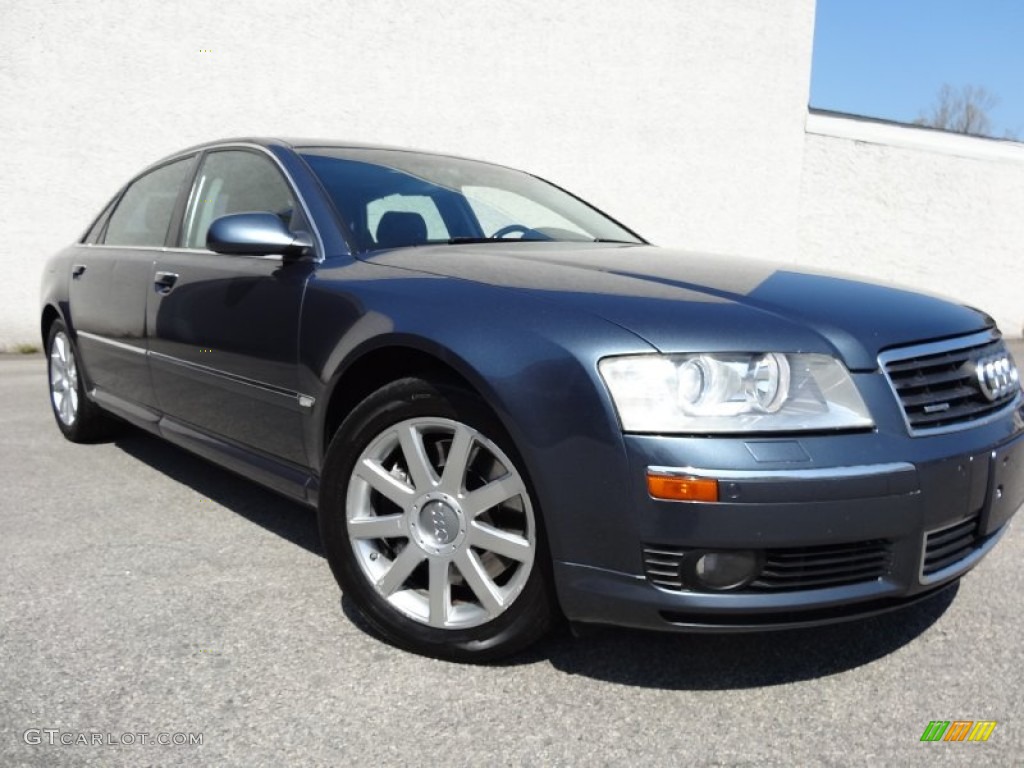 2005 A8 L 4.2 quattro - Northern Blue Pearl / Blue photo #1