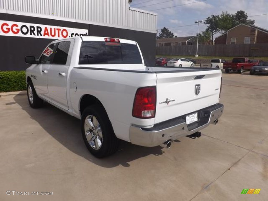 2013 1500 Lone Star Crew Cab - Bright White / Canyon Brown/Light Frost Beige photo #5