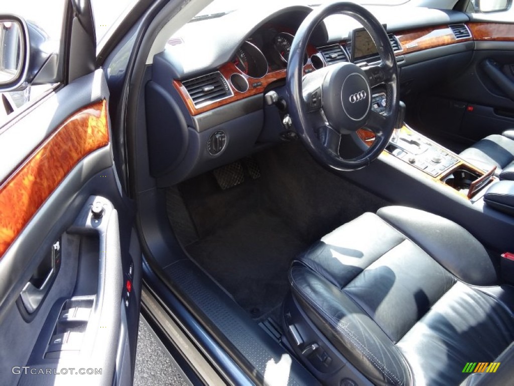 Blue Interior 2005 Audi A8 L 4.2 quattro Photo #80206225