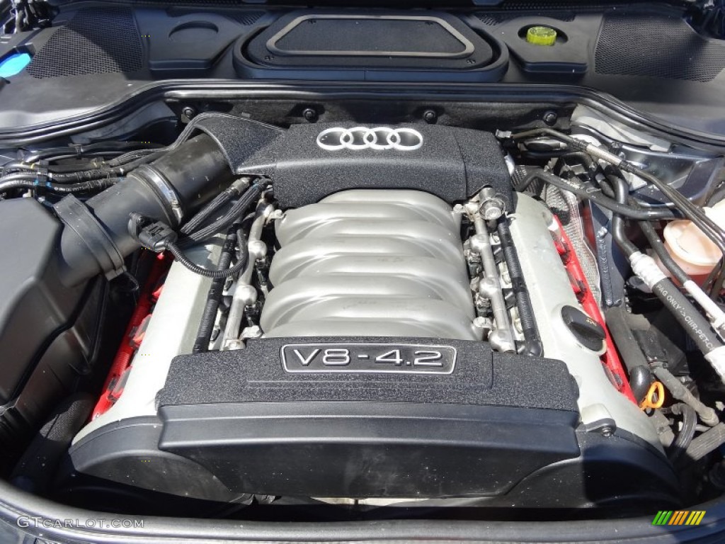 2005 Audi A8 L 4.2 quattro 4.2 Liter DOHC 40-Valve V8 Engine Photo #80206549