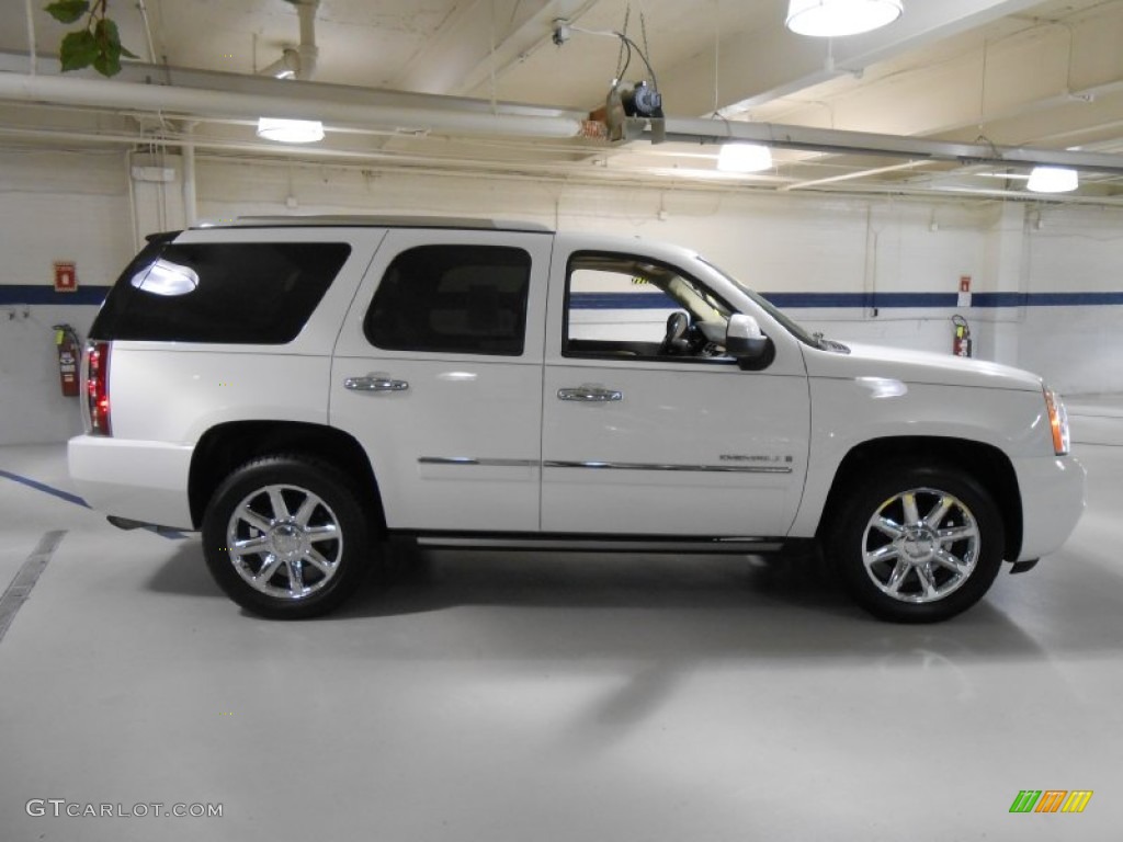 Summit White 2009 GMC Yukon Denali AWD Exterior Photo #80207638