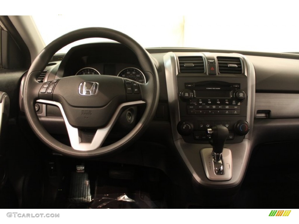 2009 CR-V EX 4WD - Alabaster Silver Metallic / Black photo #12