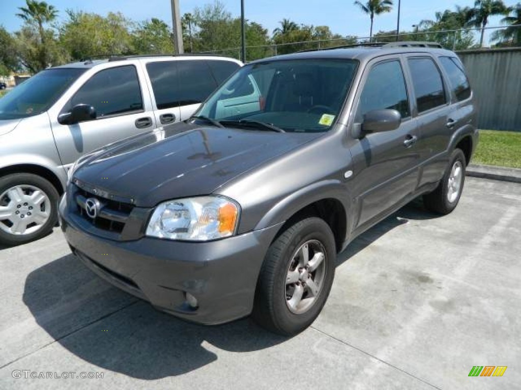 Stormfront Gray Metallic 2005 Mazda Tribute i Exterior Photo #80208169