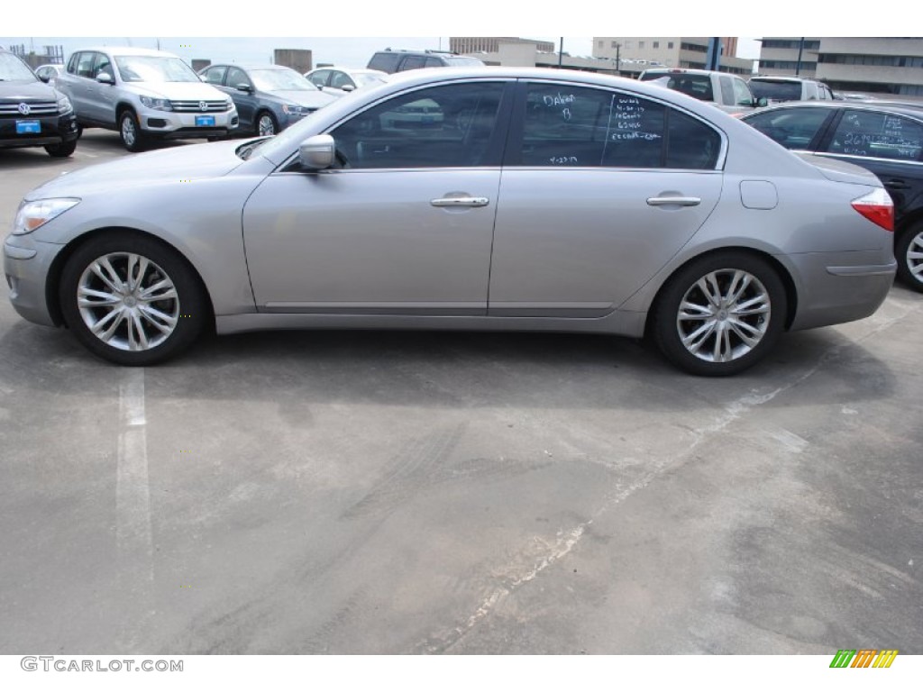 Titanium Gray Metallic 2010 Hyundai Genesis 3.8 Sedan Exterior Photo #80208658