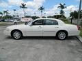 Ceramic White Tri Coat 2003 Lincoln Town Car Signature Exterior